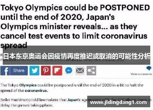 日本东京奥运会因疫情再度推迟或取消的可能性分析 日本东京奥运会因疫情再度推迟或取消的可能性分析
